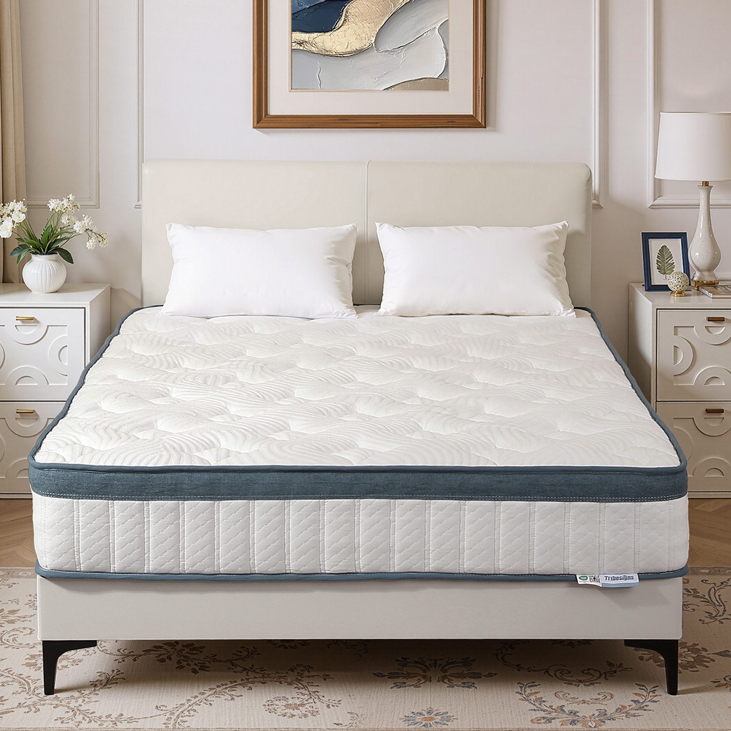 Federkernmatratze Taschenfederkernmatratze Mittlerer Härtegrad H3, 7-Zonen günstig online kaufen