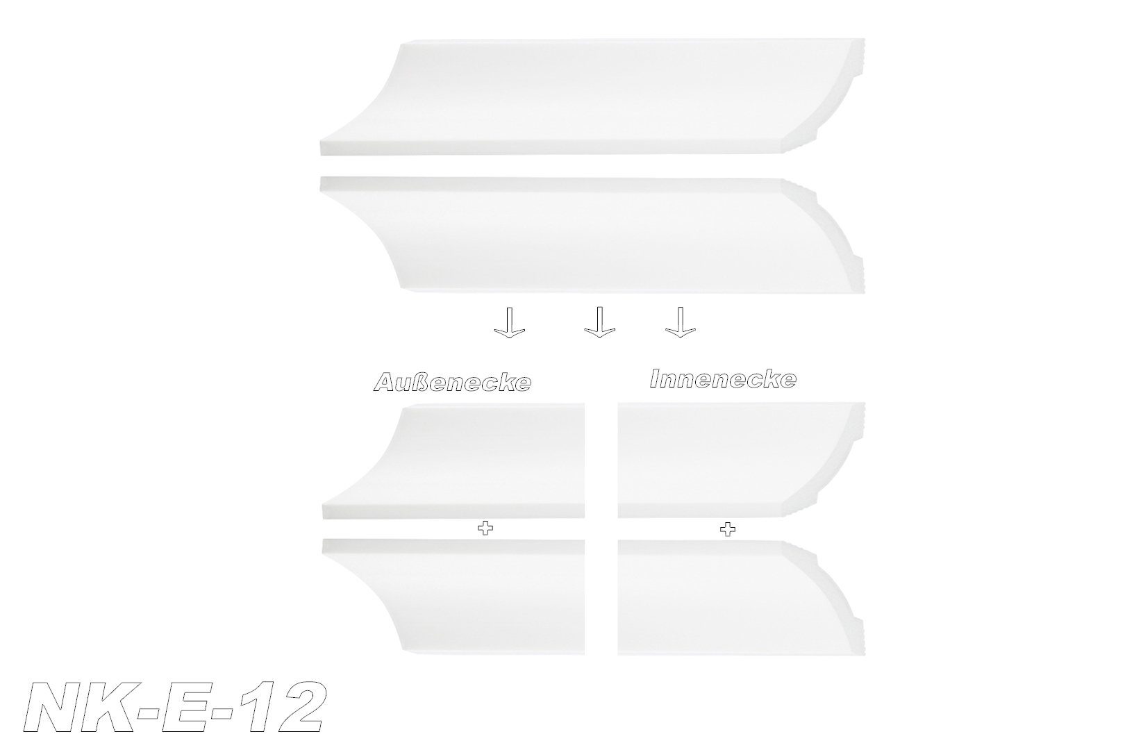 marbet design Stuckleiste E-12, Innen- & günstig online kaufen