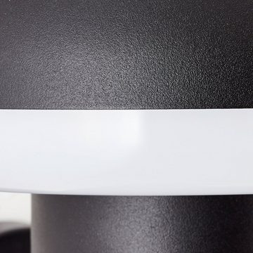Brilliant LED Außen-Wandleuchte Ilton, Ilton LED Außenwandleuchte sand schwarz, Edelstahl/Kunststoff, 1x LED