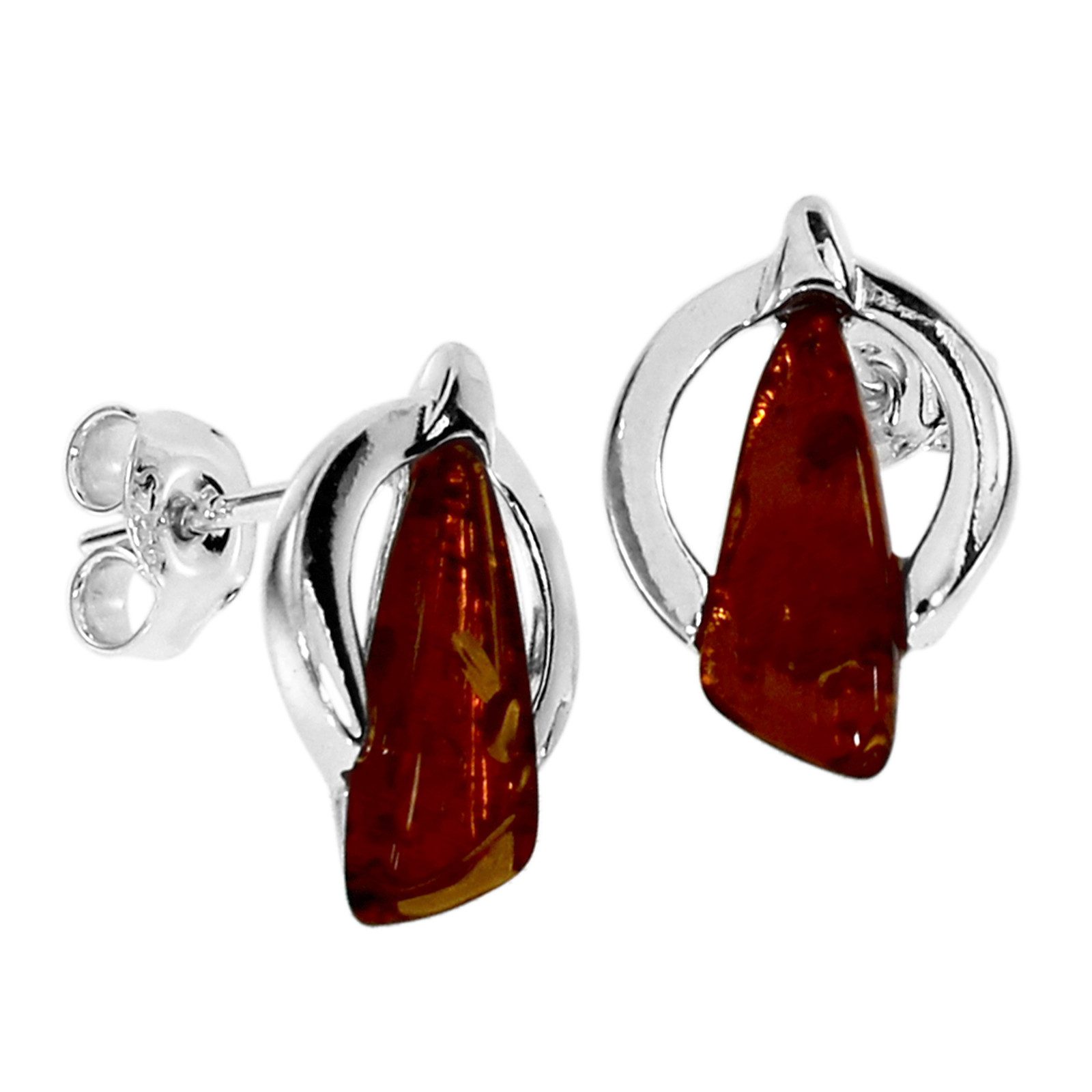 Paar Ohrstecker Ostsee-Schmuck Ohrstecker Trine Ohrstecker Trine