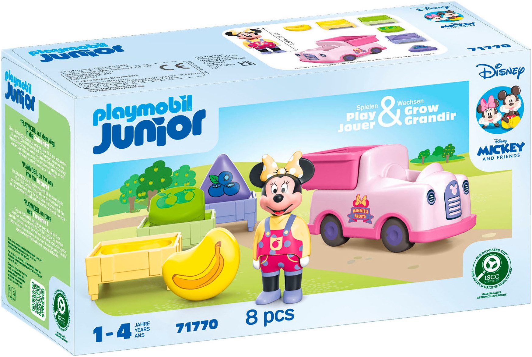 Playmobil® Minnie Maus' Obst-Transporter mit Sortierspaß günstig online kaufen