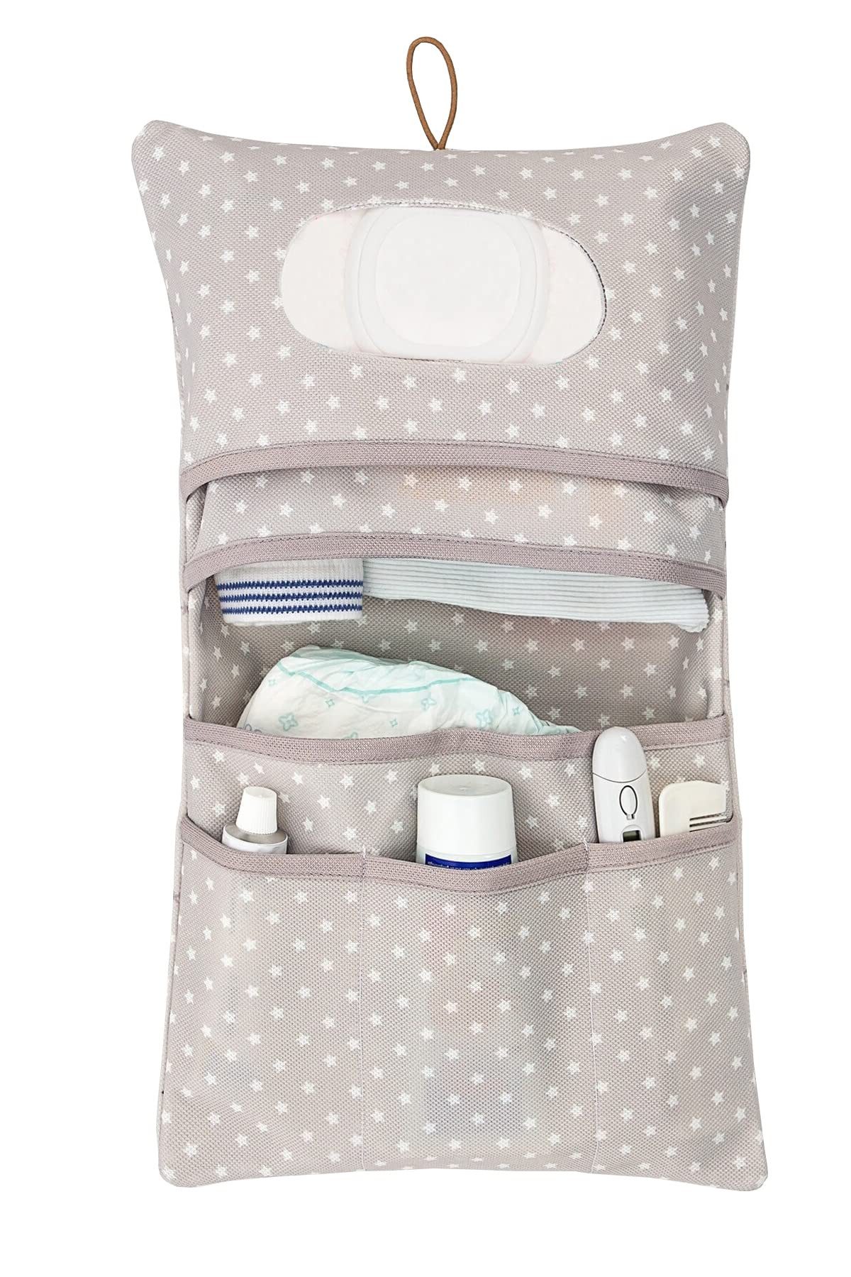 ALARA HOME Windeltasche Wickeltasche Organizer und Kosmetiktasche 2in1 Kleine Windeln