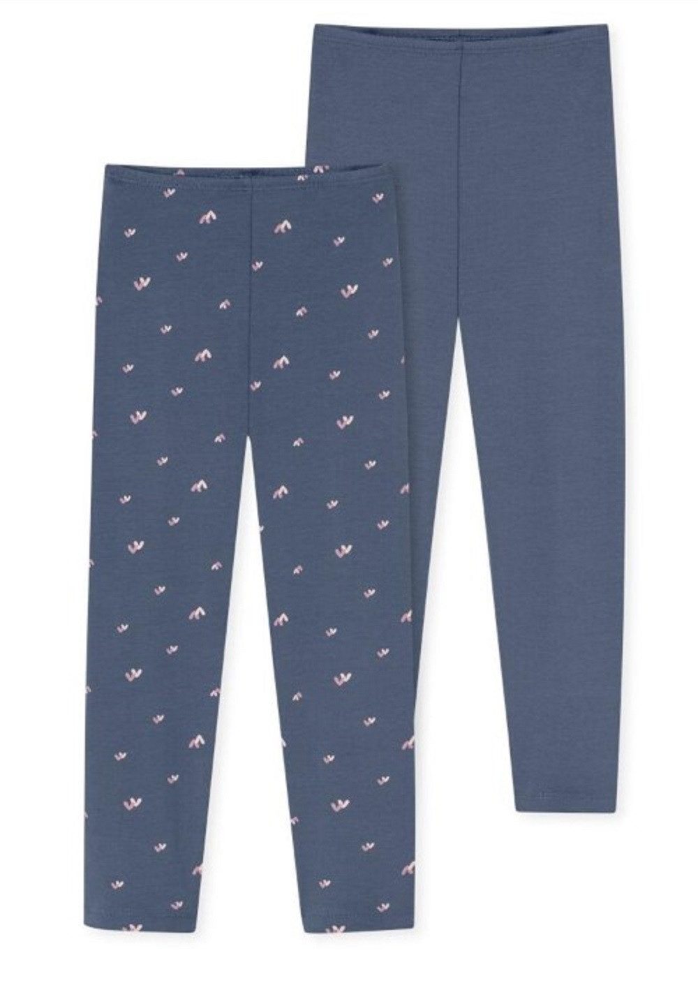 Leggings 2 er Set Mädchen Leggings Gr. 116 blau