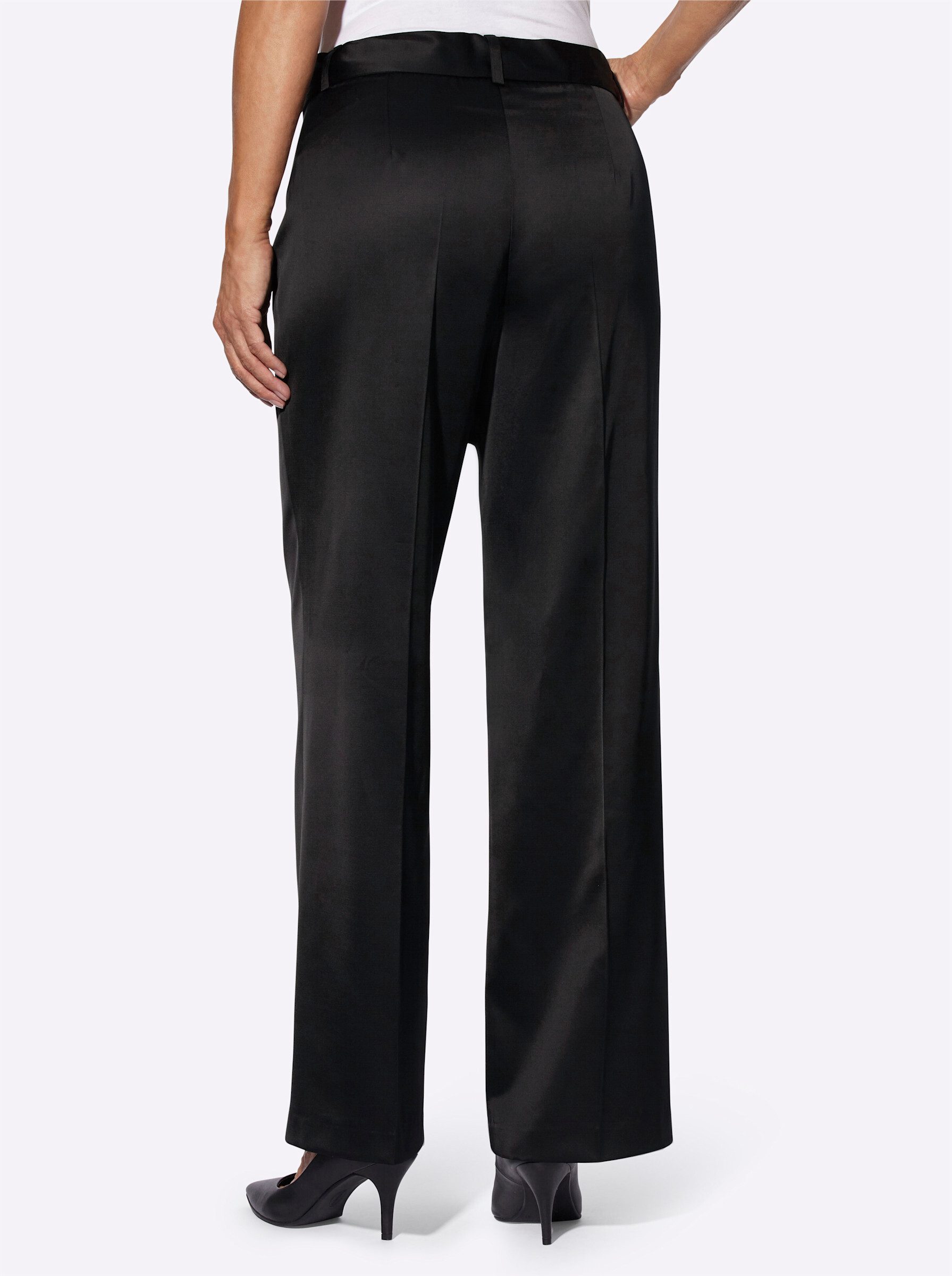 Witt Jerseyhose Satin-Hose komfortabel
