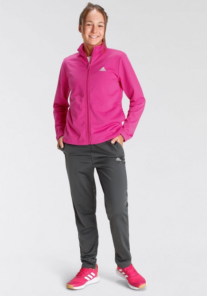 adidas Sportswear Trainingsanzug ESSENTIALS BIG LOGO (2-tlg), Ein bequemes  Set aus Jacke und Hose aus recycelten