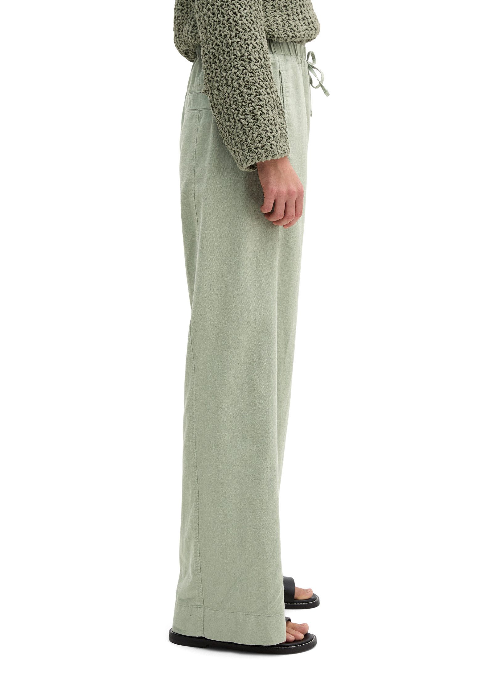 Marc O'Polo Chinohose aus Bio-Baumwolle-TENCEL™ Lyocell-Leinen-Mix