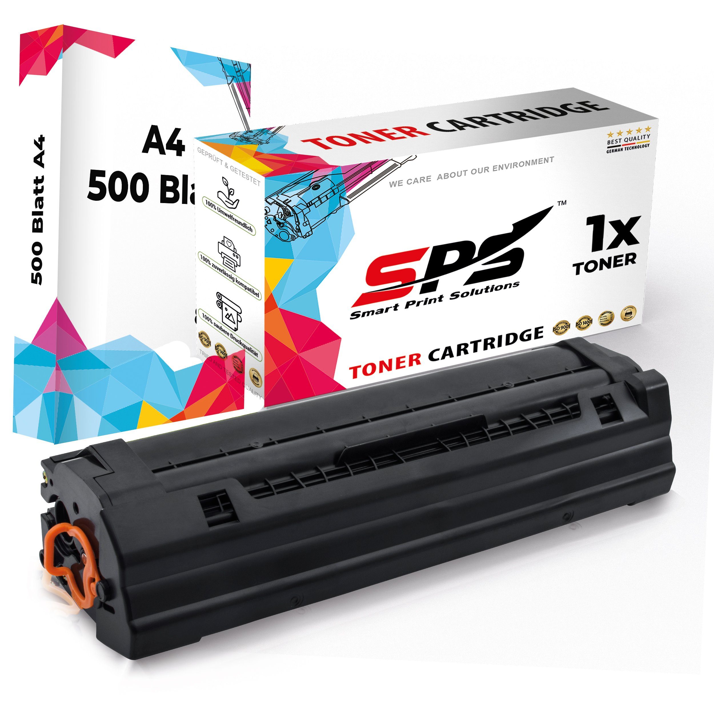 SPS Tonerkartusche Kompatibel für Samsung Xpress SL-M2070 111L MLT-D1, (1er Pack + A4 Papier, 1x Schwarz Toner)