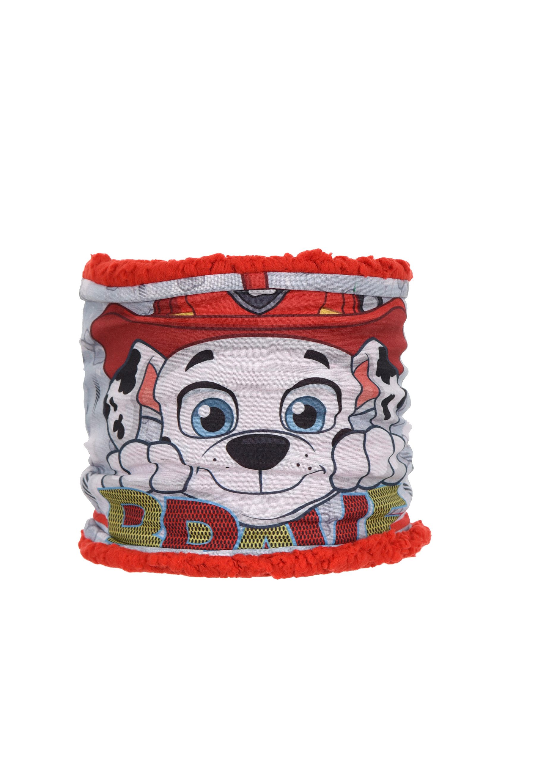 PAW PATROL Loop Schlauchschal Kinder Doppelpack mit Motiv und Fleecefutter