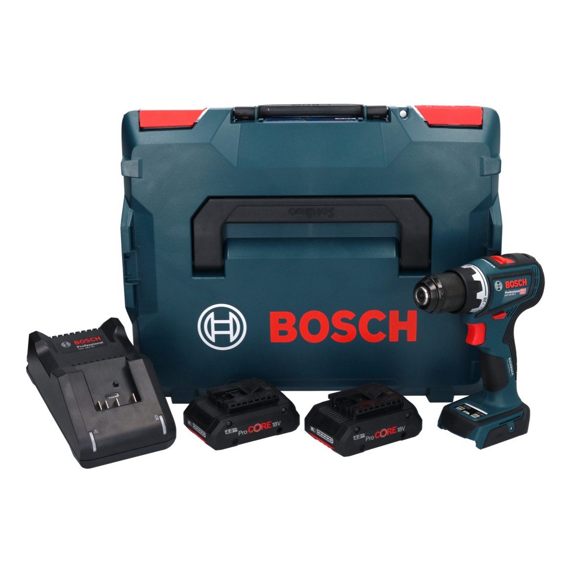 Thumbnail - Bosch Professional Säulenbohrmaschine GSR 18V-90 C Professional Akku Bohrschrauber 18 V 64 Nm Brushless + 2