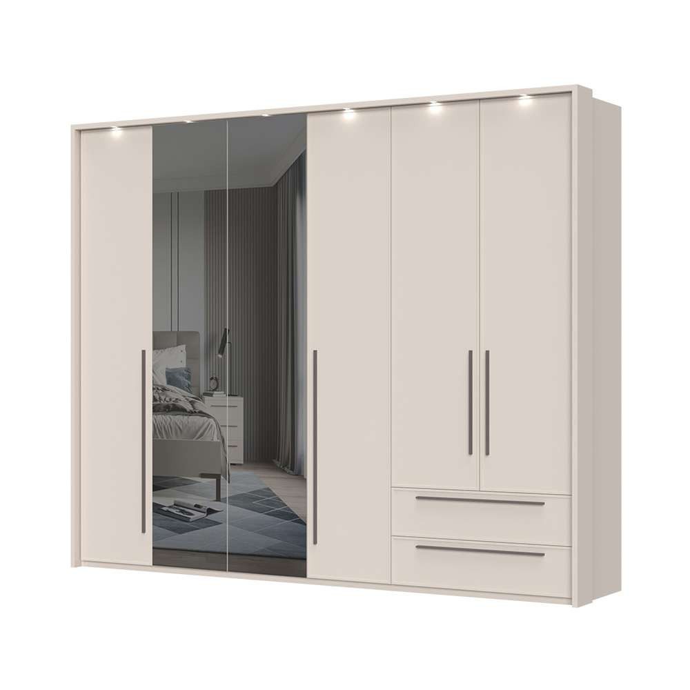 OTTO home Drehtürenschrank UV lackiert, Soft Close Funktion, Höhenverstellbare Füße