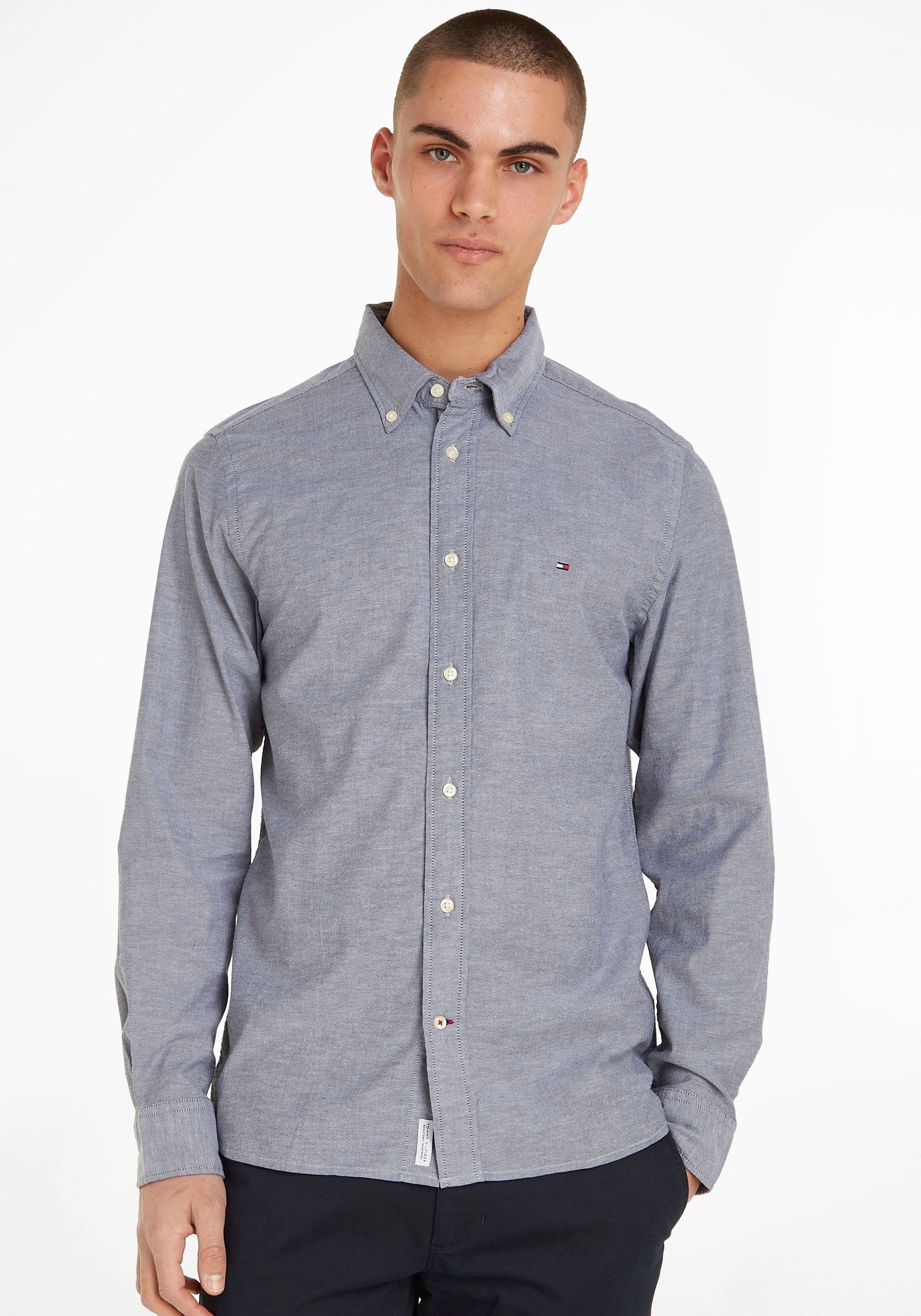 Tommy Hilfiger Langarmhemd LA-Hemd Flex 1985 günstig online kaufen