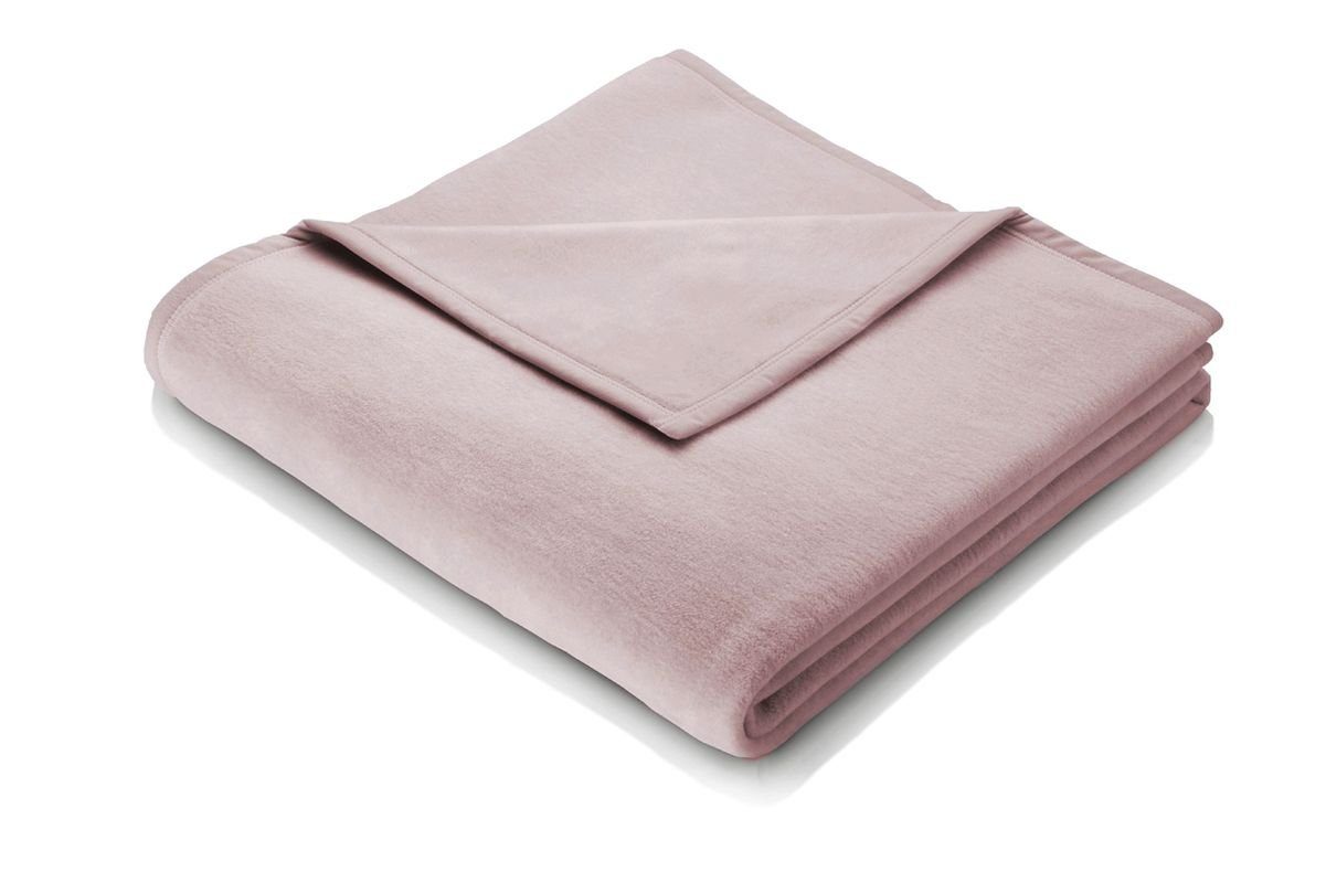 Tagesdecke Biederlack Kuscheldecke Heimdecke Wohndecke 150x200 cm Lotus rosa, Biederlack