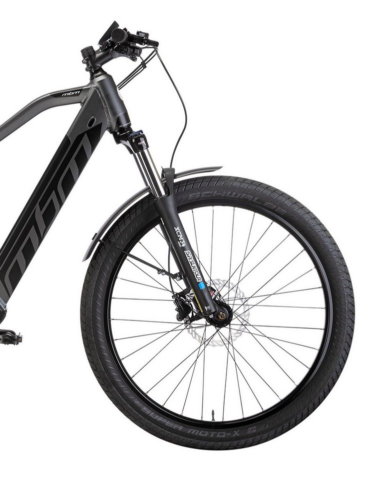Thumbnail - MBM E-Bike, 10 Gang Shimano, Kettenschaltung, Mittelmotor, 504 Wh, Elektro-Mountainbike KAIROS 29 Zoll