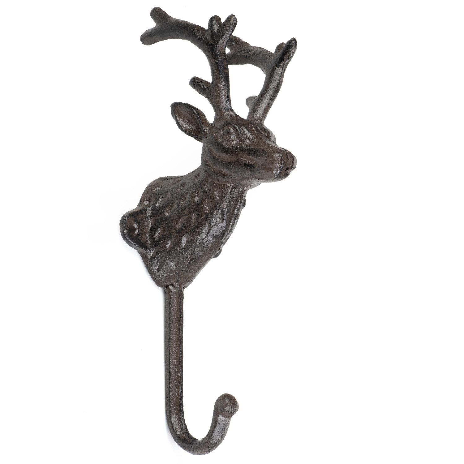 Moritz Wandgarderobe Wandhaken Hirsch Gusseisen Antik günstig online kaufen