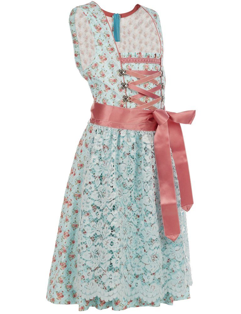 Isar-Trachten Dirndl Isar-Trachten Jugend Dirndl 'Sandra' mit Spitzensc