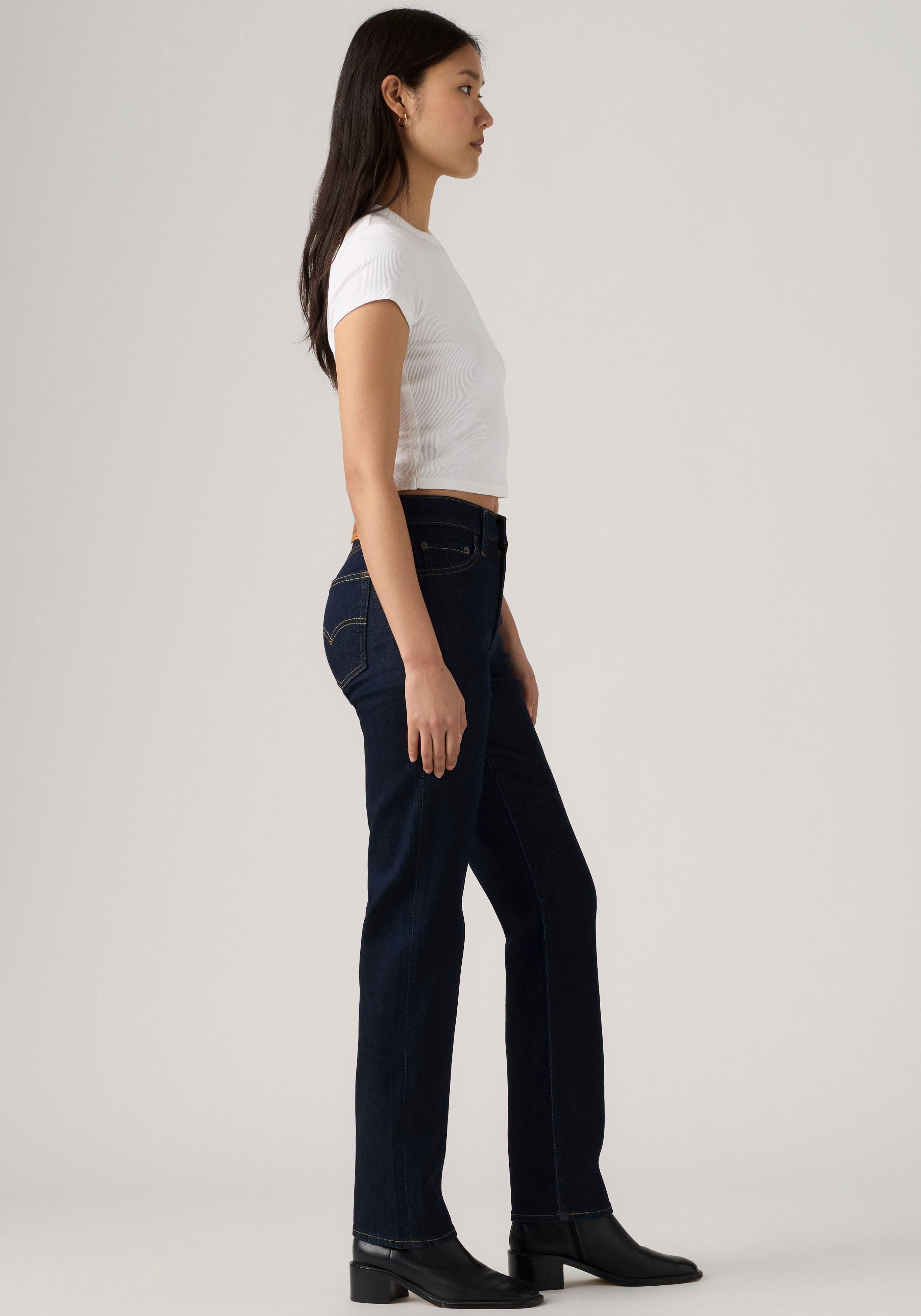 Levi's® Slim-fit-Jeans 722 HIGH RISE SLIM mit Lyocell und Stretch – Bild 4 von 5