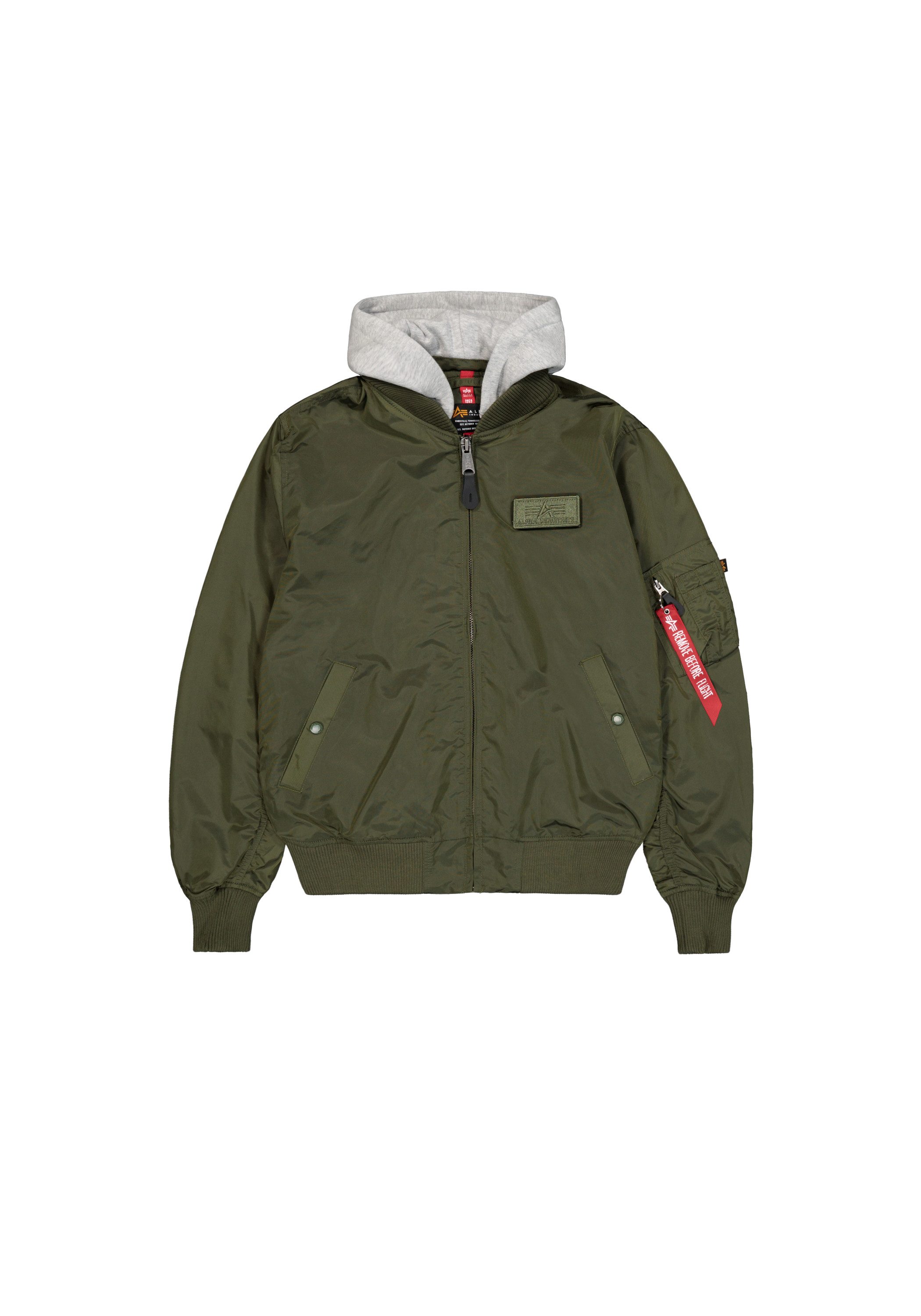 Alpha Industries Bomberjacke MA-1 TT Hood Light Slim – Bild 4 von 5