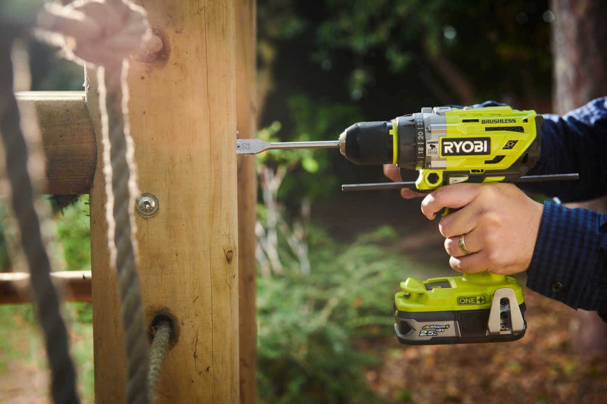 RYOBI Akku-Schlagbohrschrauber Brushless Akku-Schlagbohrschrauber ONE+ 18 V, ohne Akku, R18PD7-0, 18 V V, (Akku und Ladegerät sind nicht im Lieferumfang enthalten)