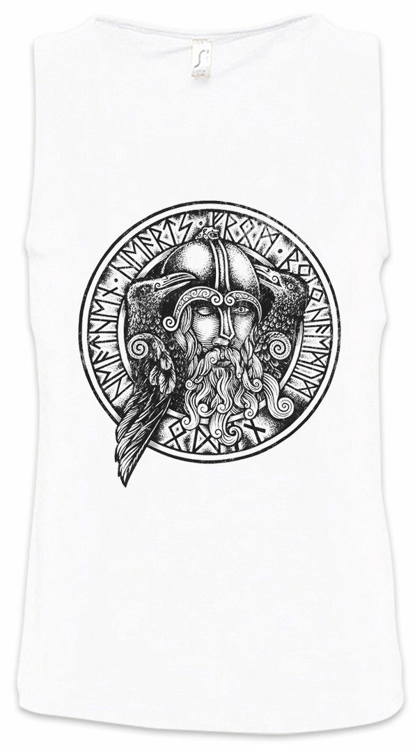 Tanktop Odhin II Ärmelloses T-Shirt Eye Walhalla Odhin Wotan Thor Vikings Loki