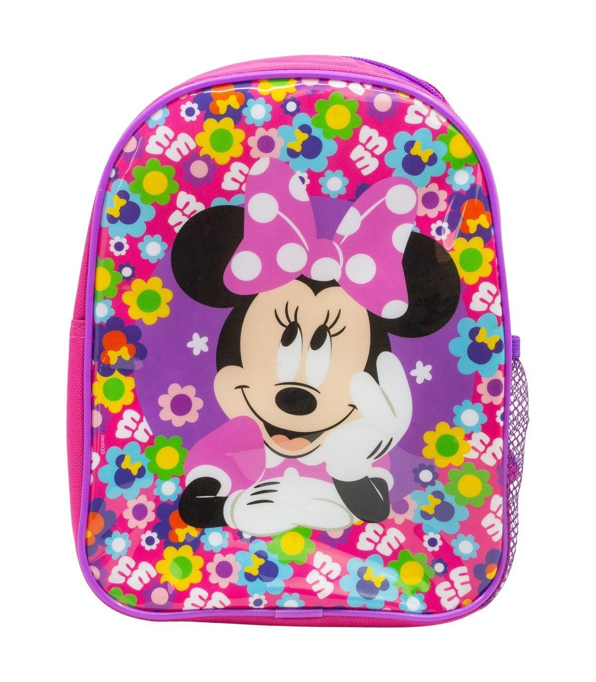 Disney Minnie Mouse Brottasche Lunchbag Kinder Isoliertasche mit Tragegriff und Schultergurten, Polyester, (Packung)
