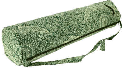 Guru-Shop Aufbewahrungstasche Yogamatten-Tasche indonesische Batik - grün