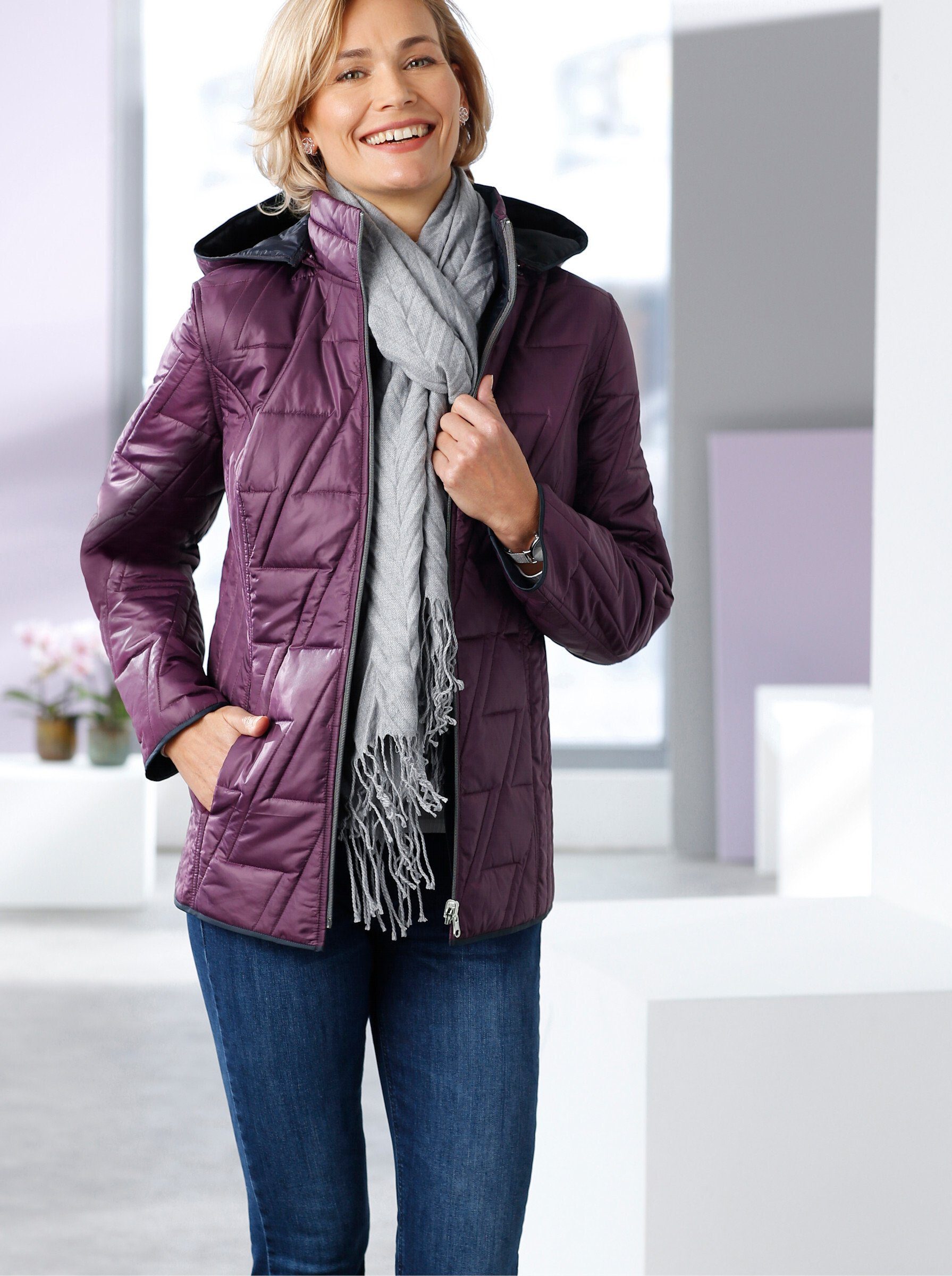 Sieh an! Allwetterjacke Wendejacke Langarm günstig online kaufen