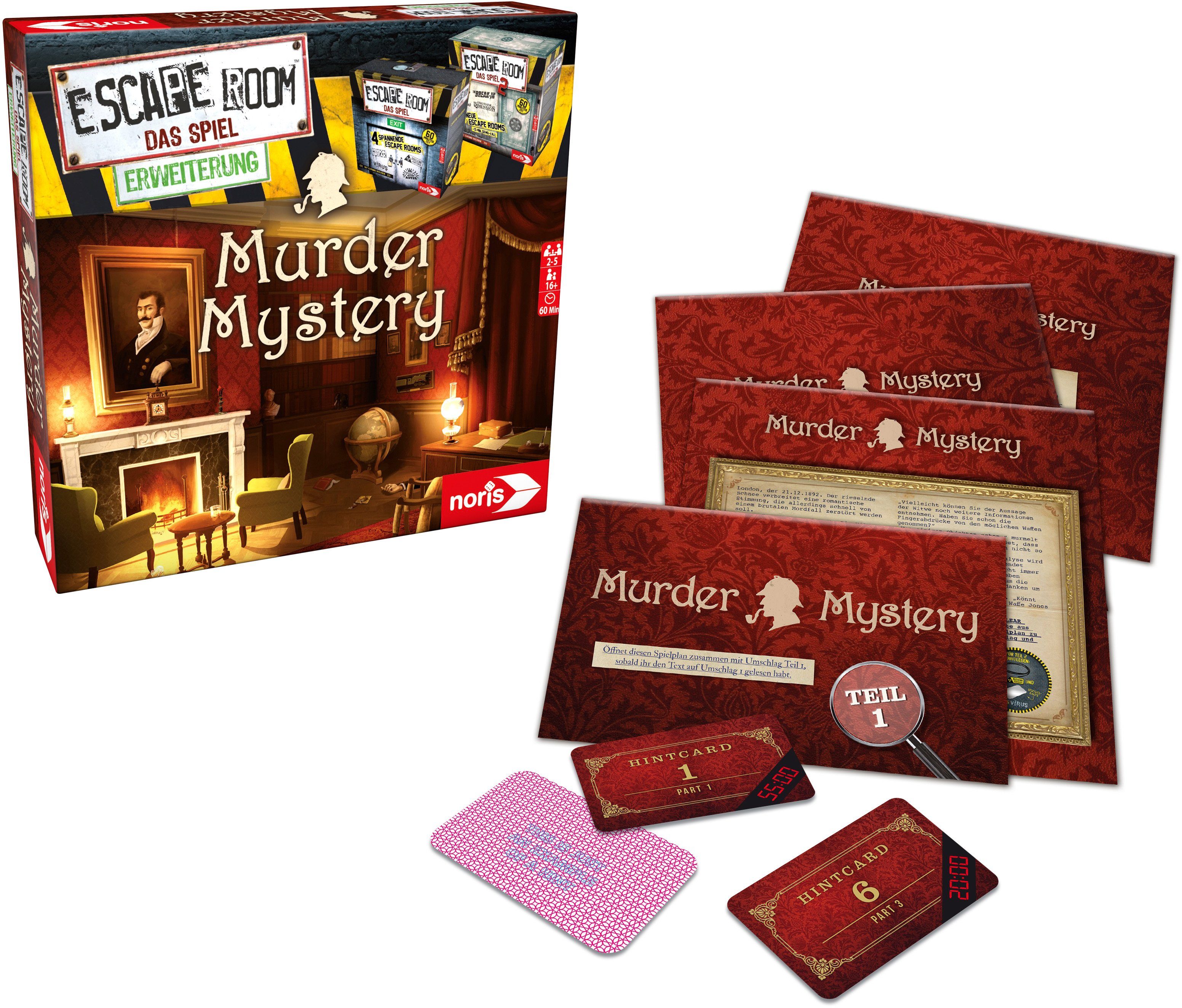 Germany Mystery, Spiel, Murder Escape Erweiterungsspiel, Room: Made in Noris