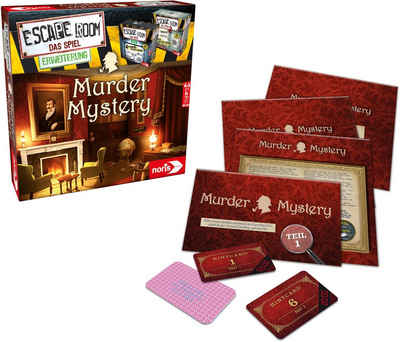 Noris Spiel, Erweiterungsspiel, Escape Room: Murder Mystery, Made in Germany