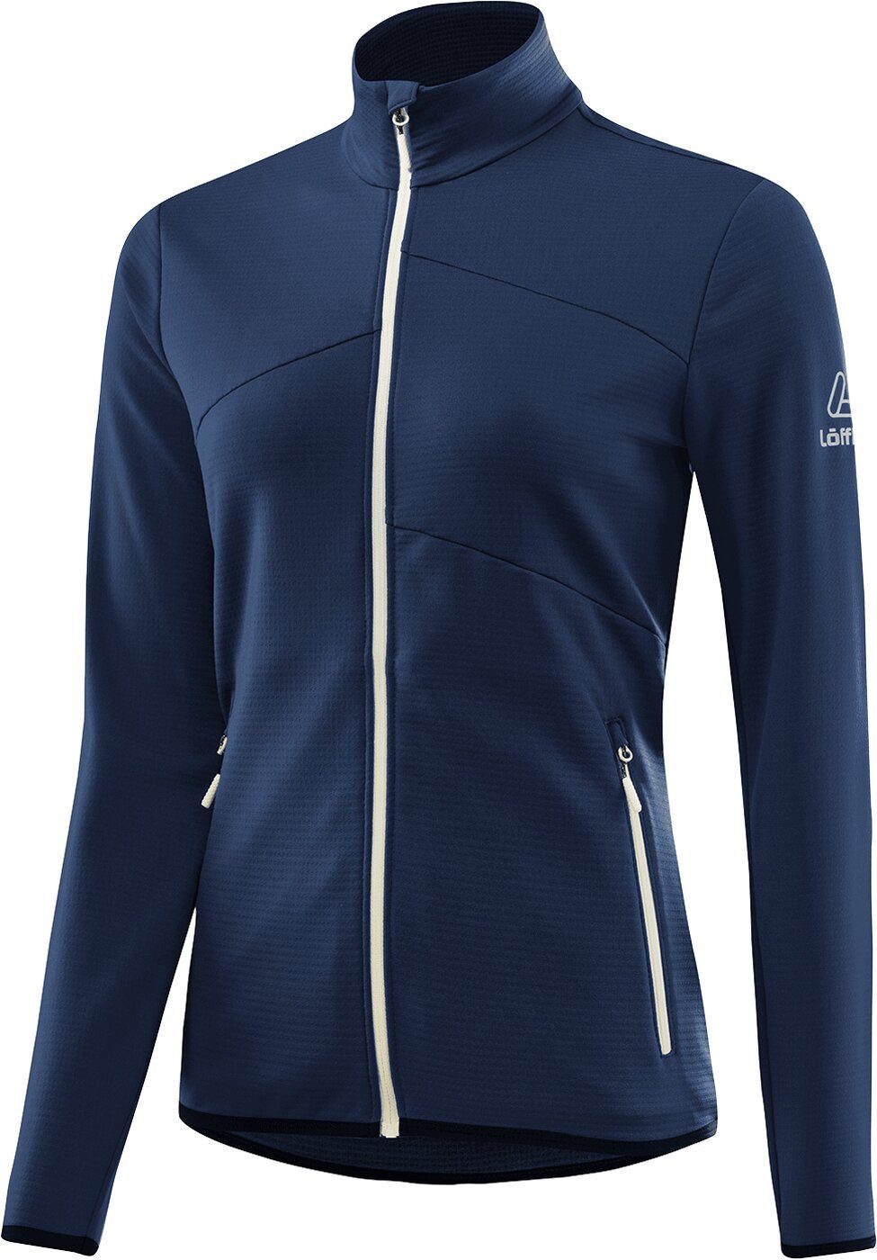Löffler Fleecejacke W MIDJACKET MERINO-FLEECE DARK BLUE