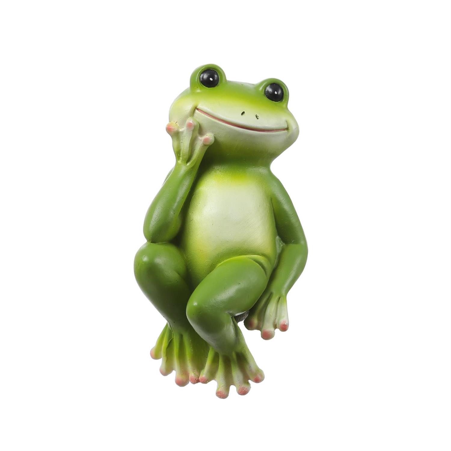 MARELIDA Tierfigur Blumentopfhänger Frosch Dekofigur als Topfhänger Gartenf günstig online kaufen