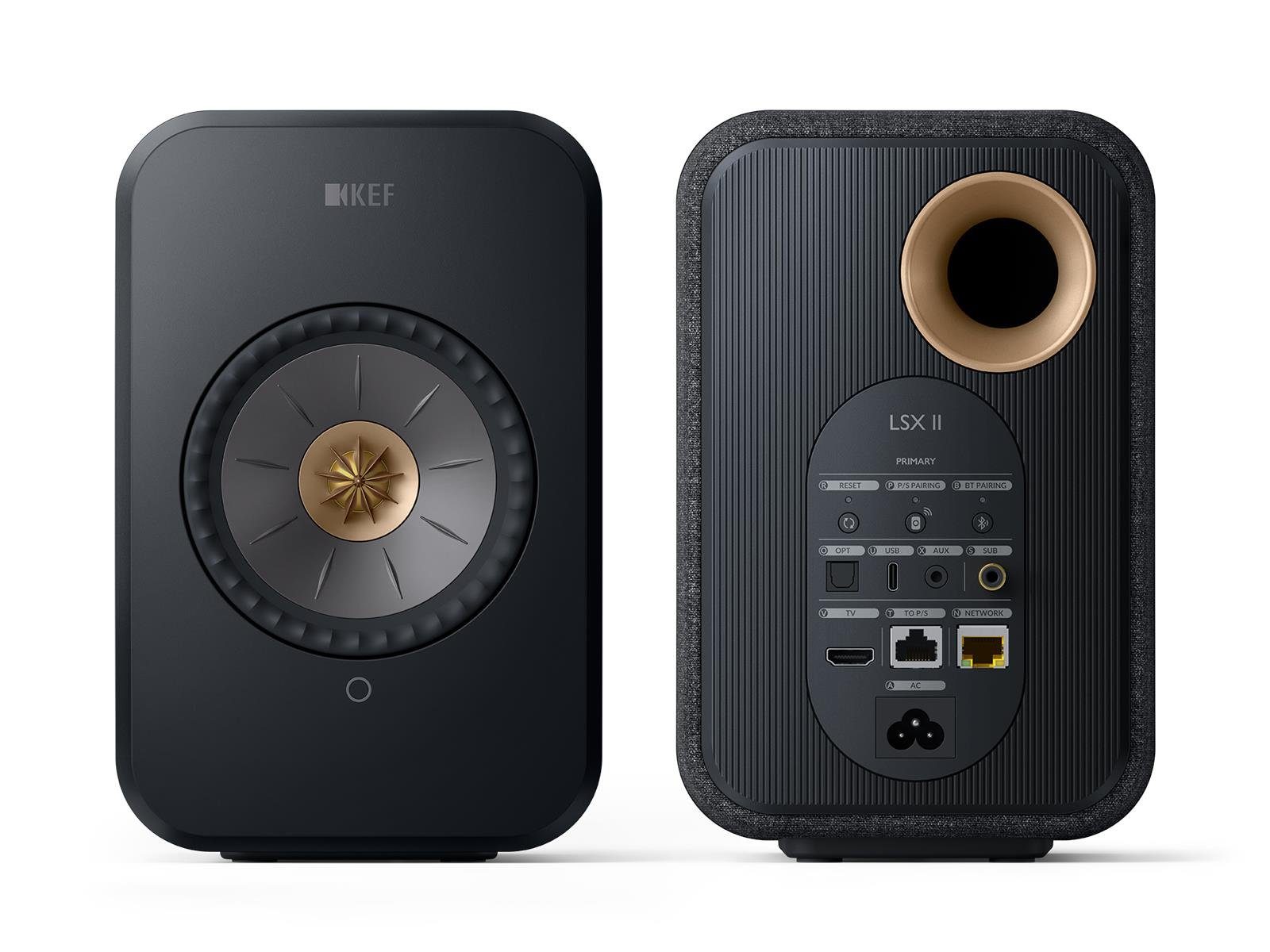 KEF KEF LSX II WLAN Hifi Lautsprecher Portable-Lautsprecher