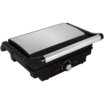 Hatex Kontaktgrill 1600W, Toaster Sandwichmaker Elektro Griller Sandwich Toaster