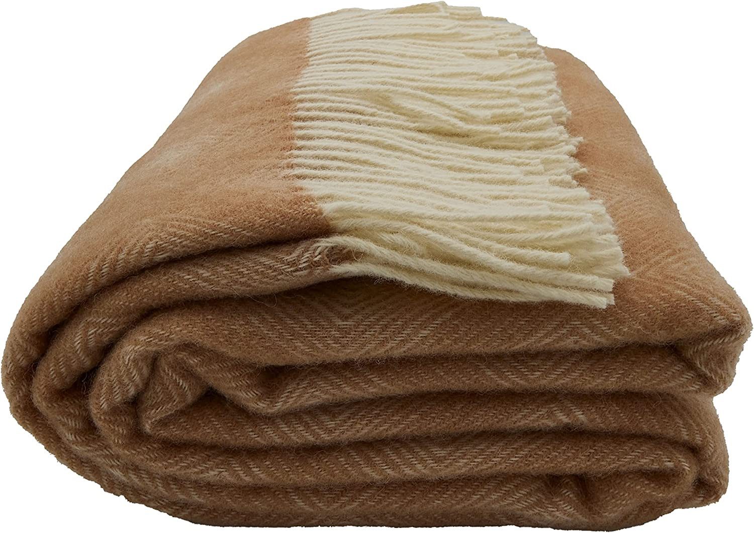 Wolldecke Fair De Luxe Wohndecke Wolle günstig online kaufen