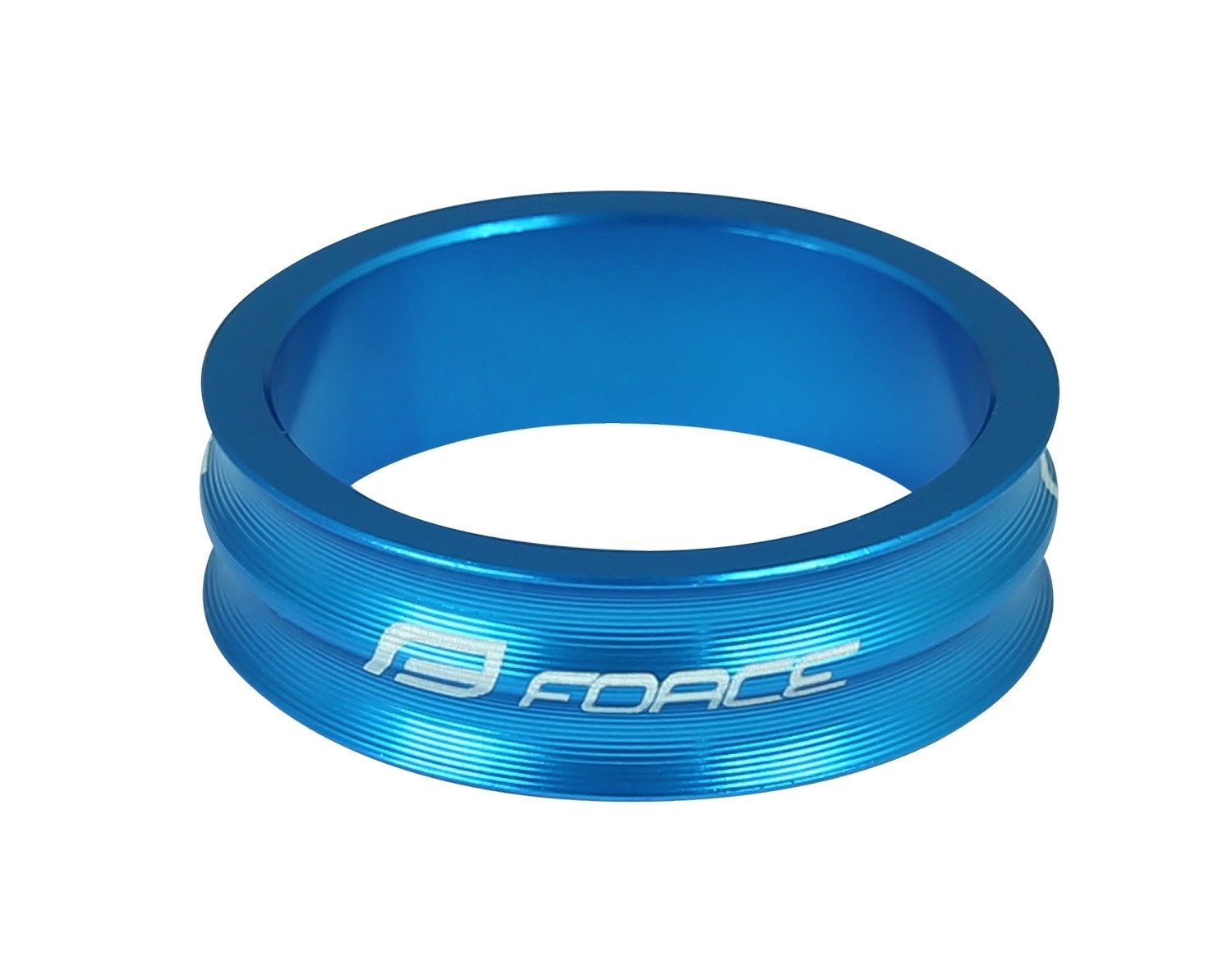Lenkervorbau spacer headset FORCE 1 1/8" AHEAD 10 mm Al. blue