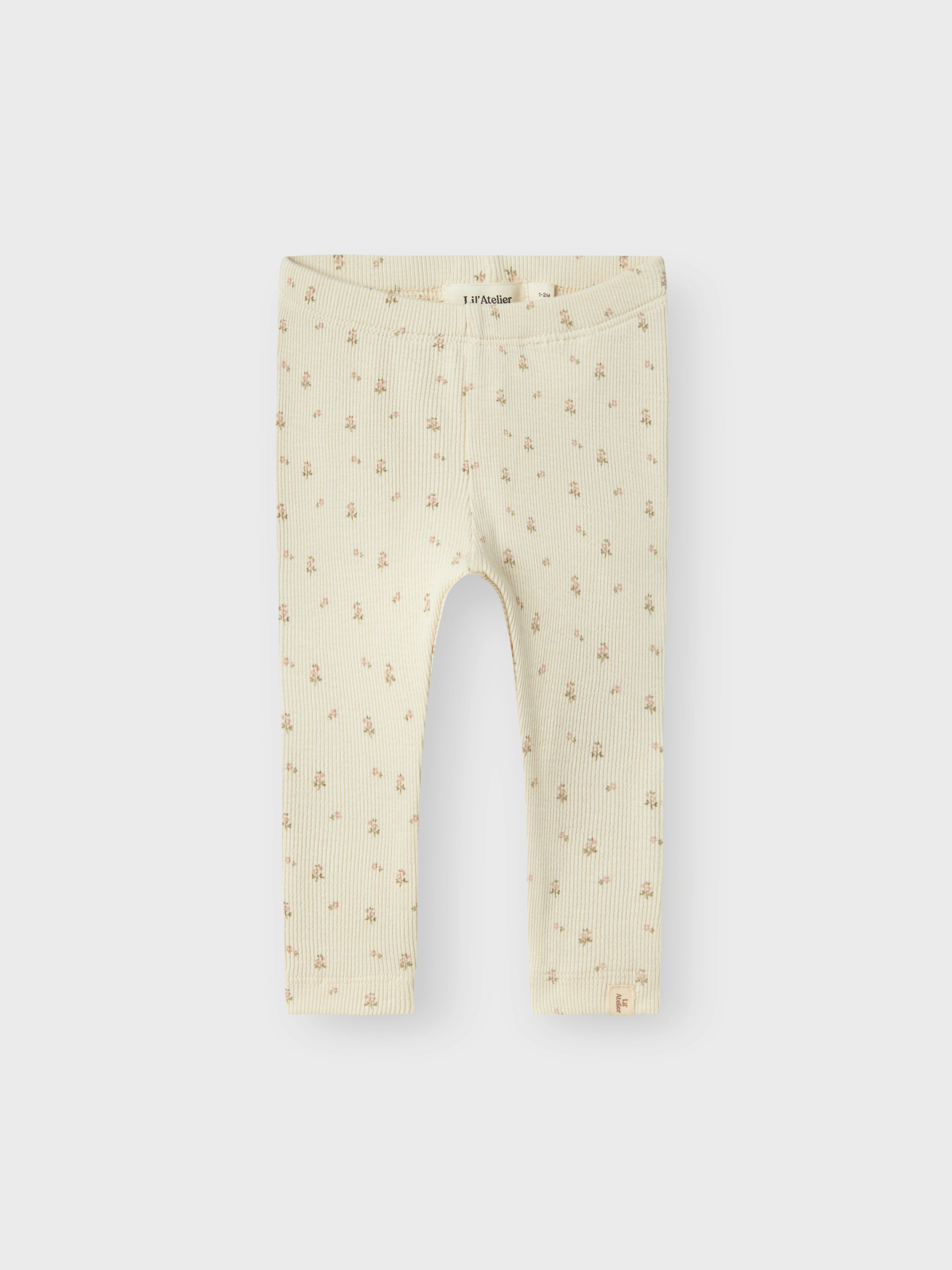 Lil' Atelier Leggings NBFGAGO SLIM LEGGING LIL NOOS weiche Jersey Rippqualität