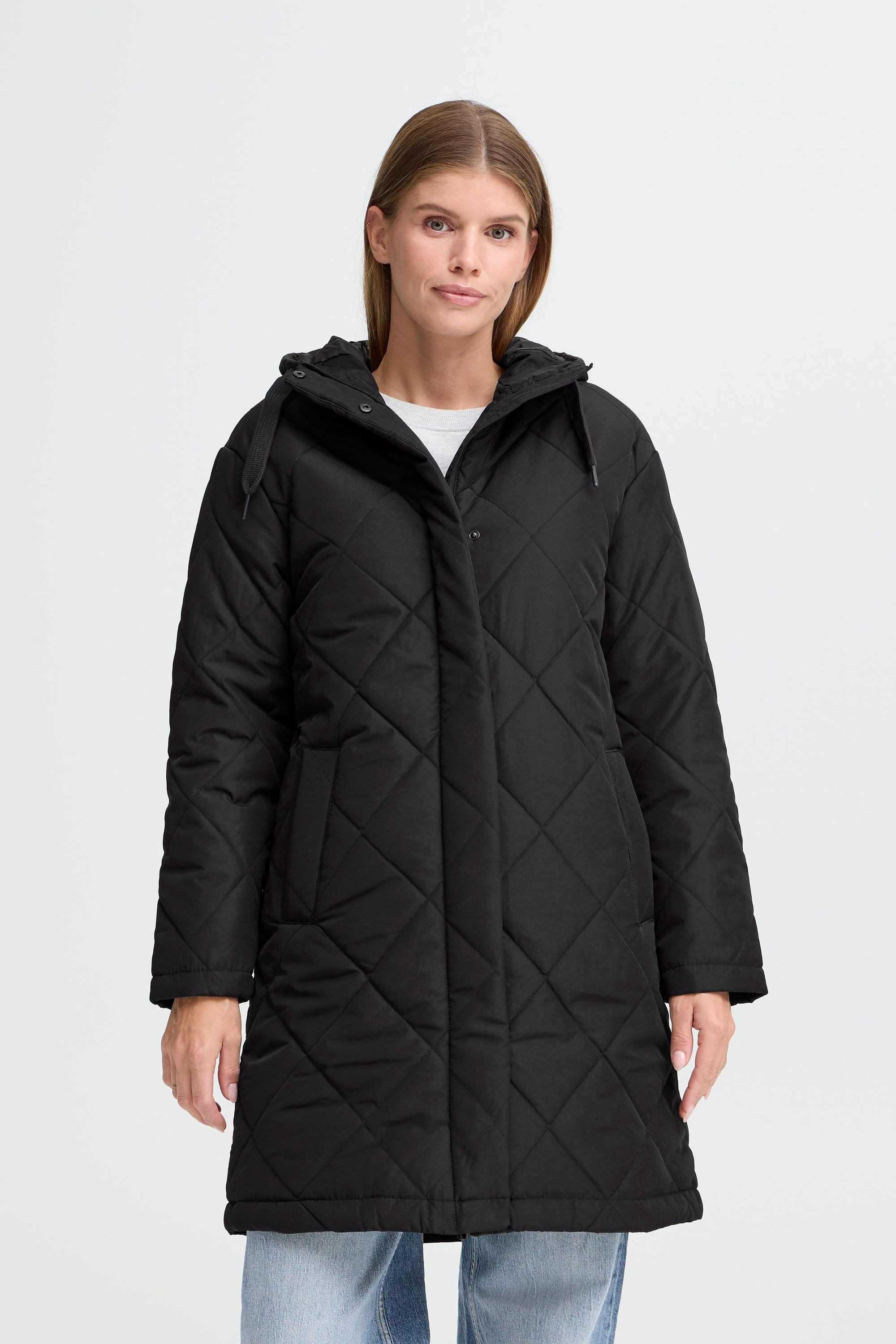 OXMO Steppjacke OXBMMBELIS LONG JACKET Modische lange jacke günstig online kaufen