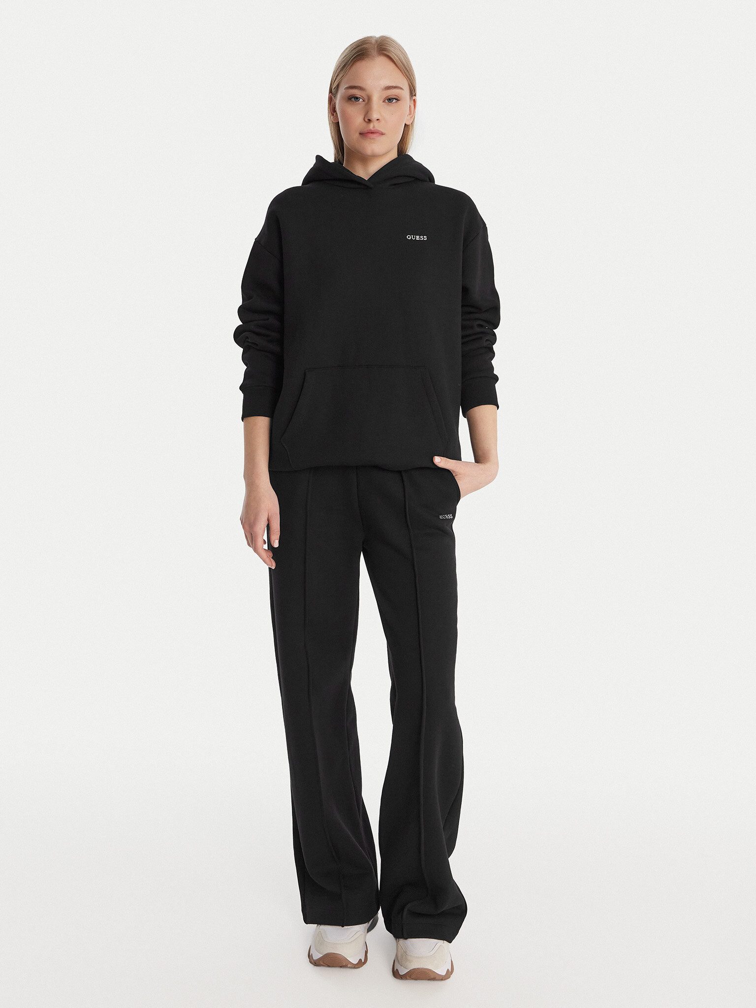 Guess Sweatshirt NAT HOODIE SWEATSHIRT - Pullover mit Kapuze - Hoodie