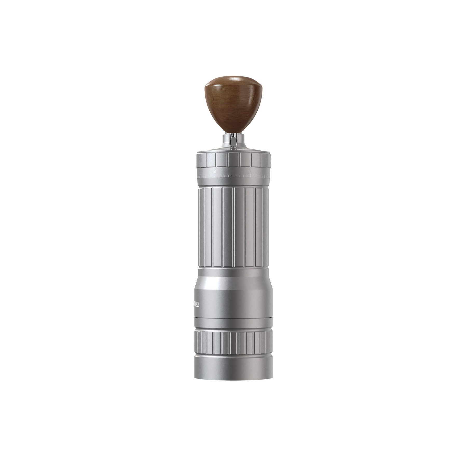 SIEGWERK Kaffeemühle SIEGWERK - HANDKAFFEEMÜHLE Aluminium mit Edelstahlmahlwerk, manuell