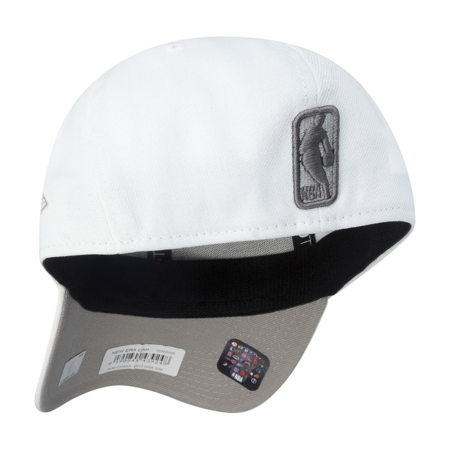 New Era Flex Cap 39Thirty Stretch Chicago Bulls optic white – Bild 5 von 5