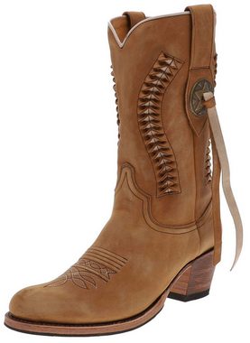 Sendra Boots DEBORA 13394 Braun Cowboystiefel Rahmengenähte Damen Westernstiefel