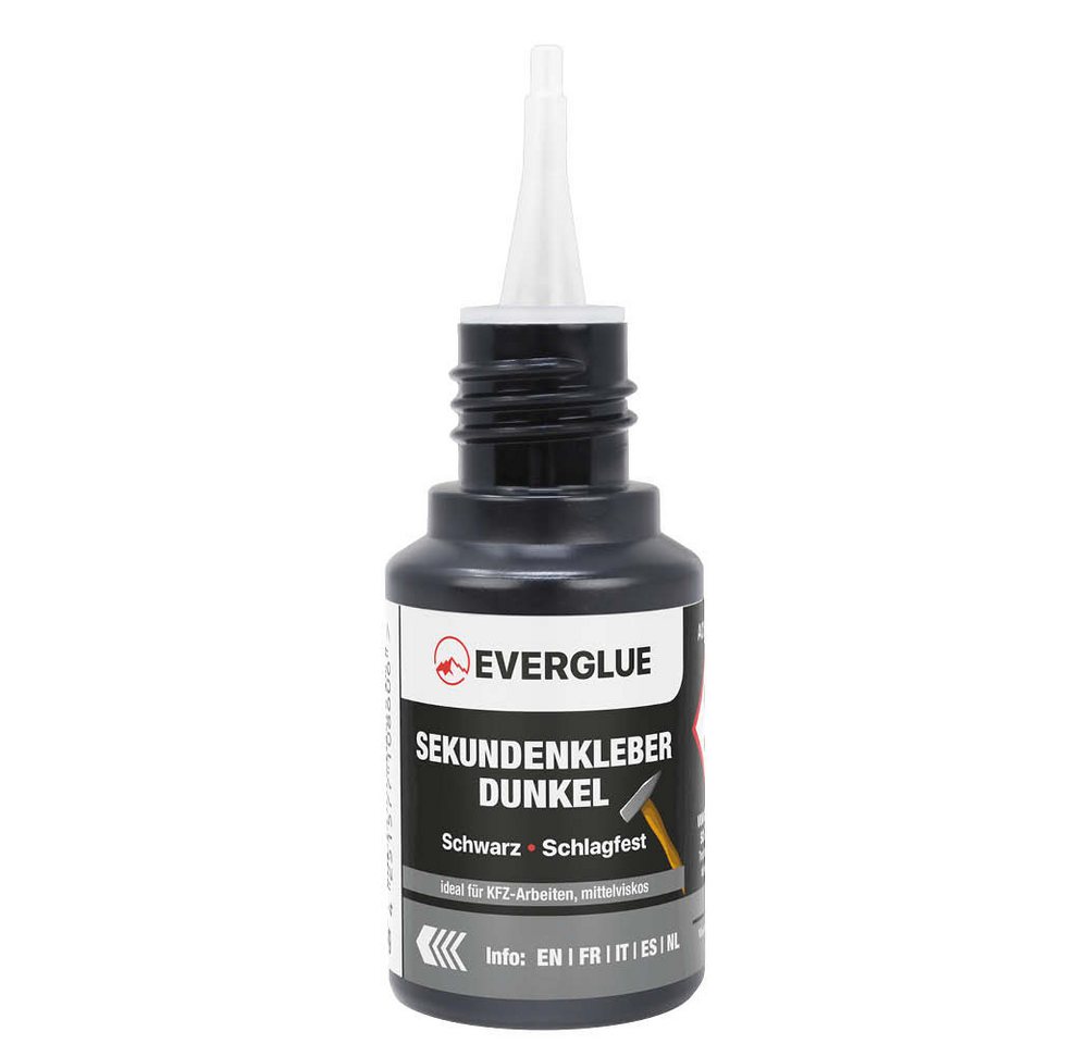 Thumbnail - Everglue Sekundenkleber Everglue Sekundenkleber schwarz schlagfest mittelviskos