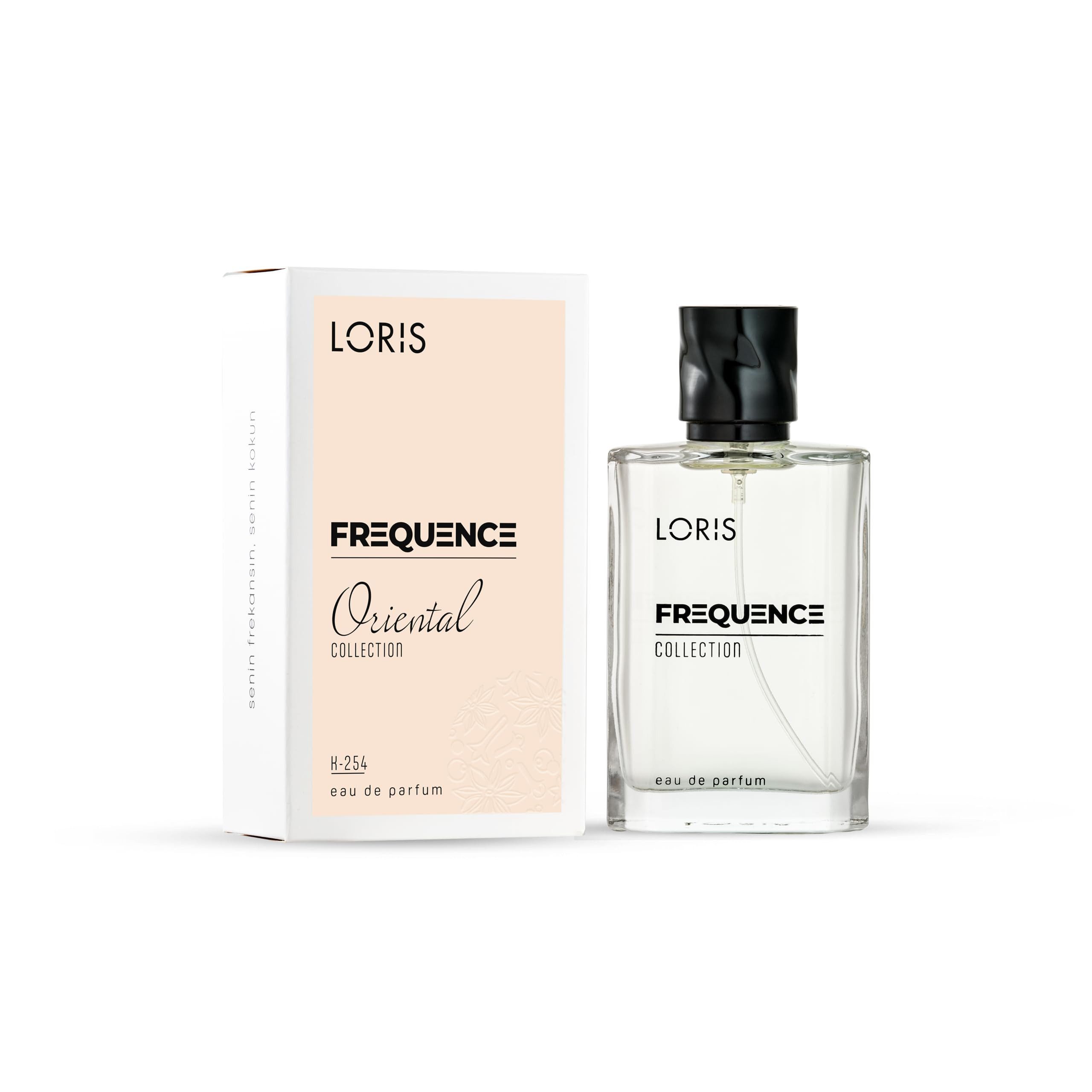 Loris Parfum Eau de Parfum Loris K 254 für Damen, Frequence Oriental Eau de Parfum Spray, 50 ml, 1-tlg.