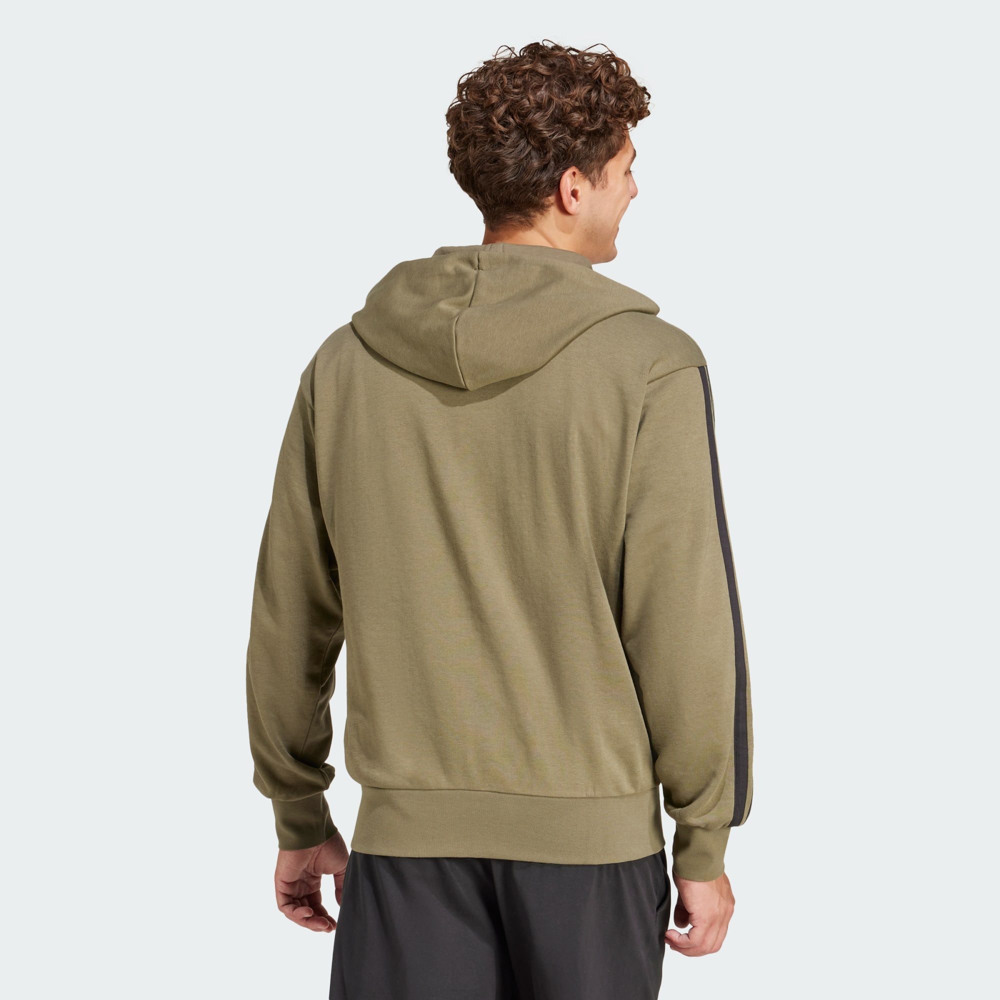 adidas Sportswear Hoodie ESSENTIALS 3-STREIFEN FRENCH TERRY KAPUZENJACKE (1-tlg)