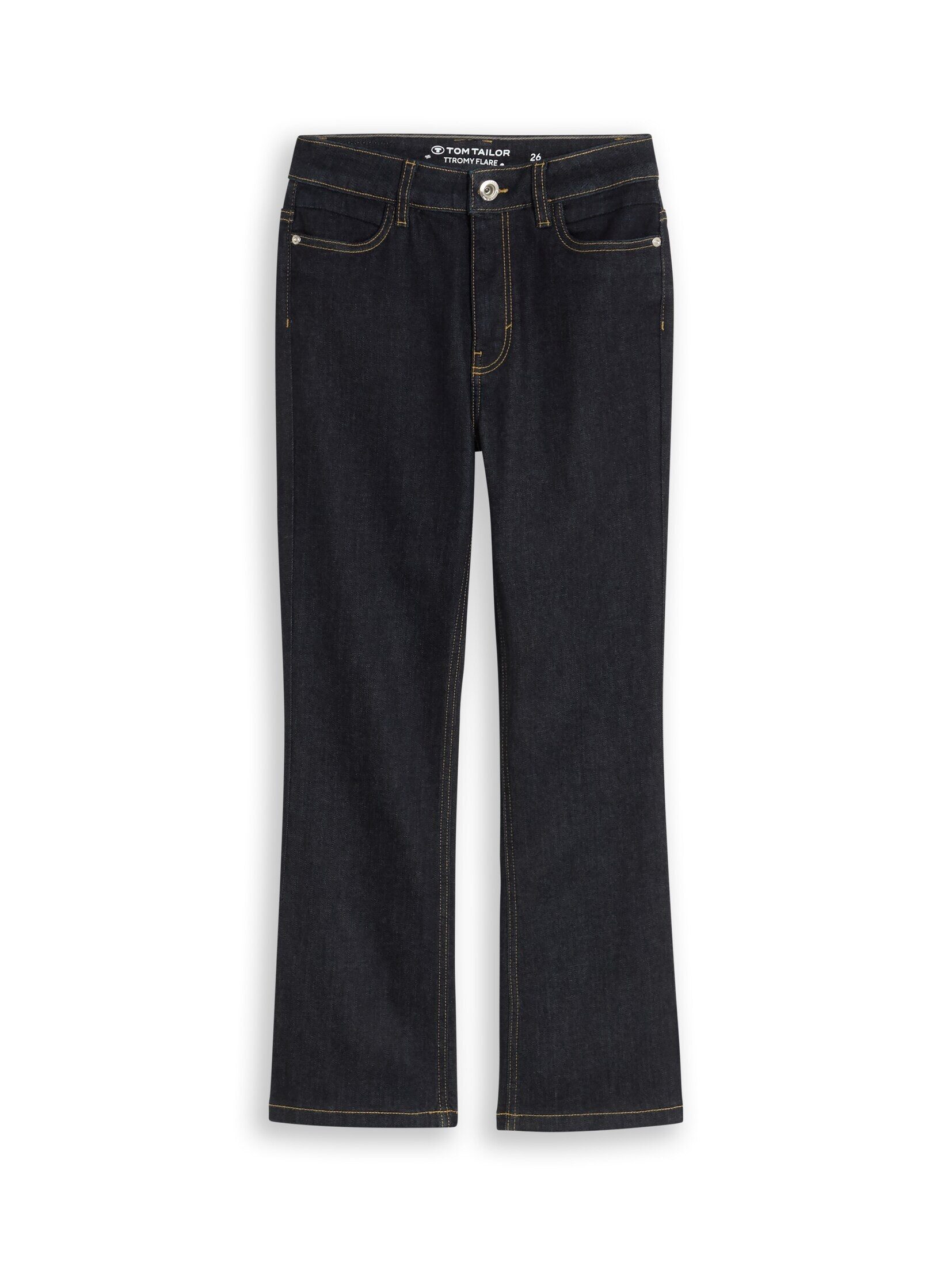 TOM TAILOR 7/8-Jeans Jeanshosen TTROMY FLARE Jeans