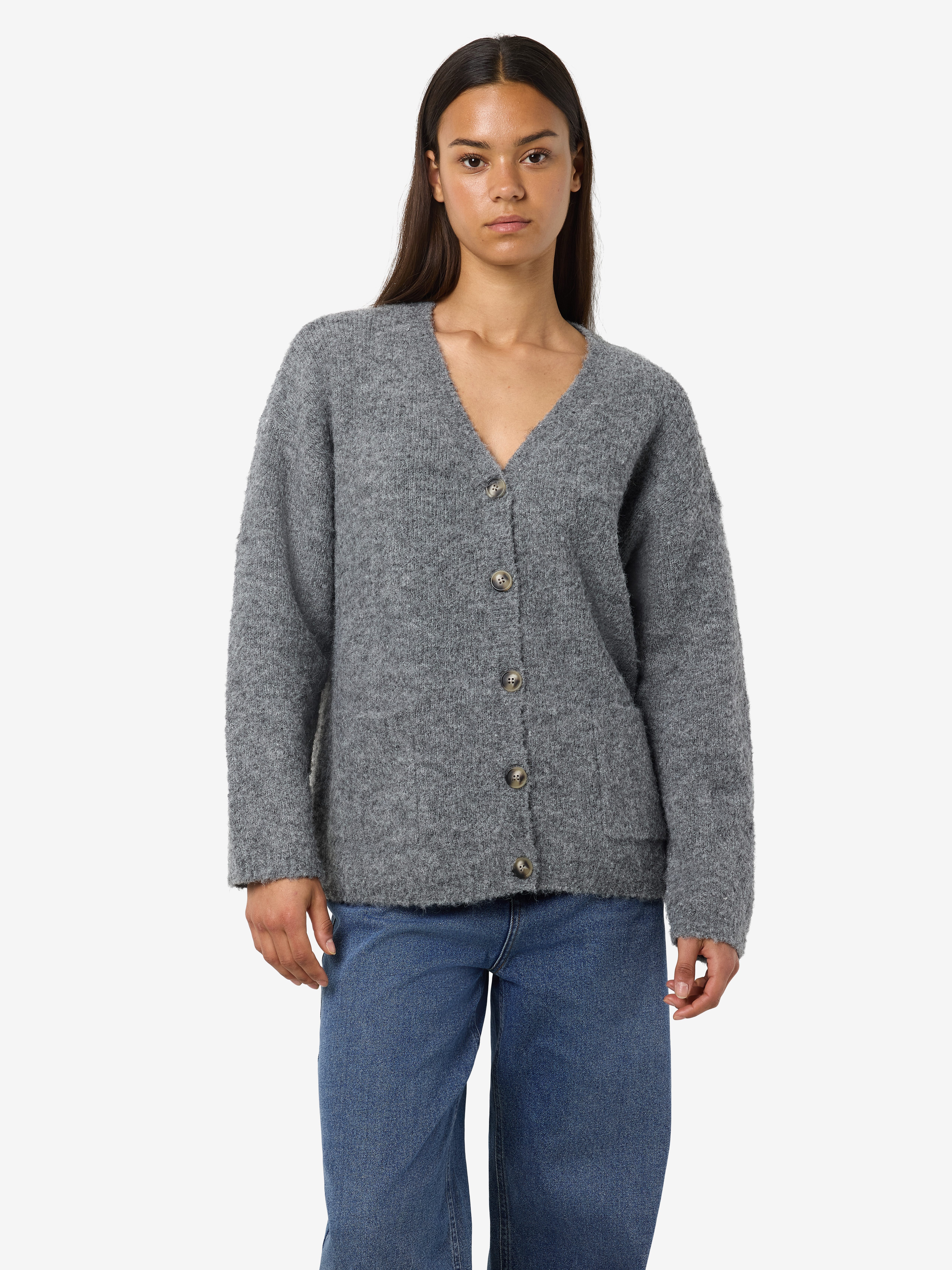 Noisy may Strickjacke NMDOLLY L/S KNIT CARDIGAN FWD NOOS günstig online kaufen