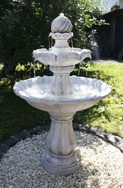 Kiom Gartenbrunnen Springbrunnen Stufenbrunnen FoSteps 93 cm, 57 cm Breite