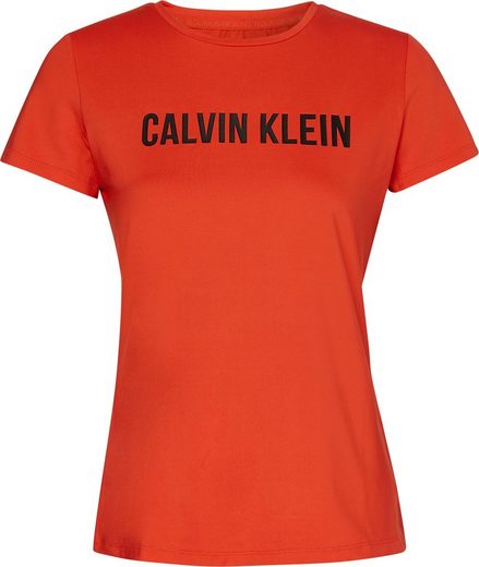 Calvin Klein Performance Rundhalsshirt »S/S T-SHIRTS« mit Calvin Klein Logo-Schriftzug auf der Brust