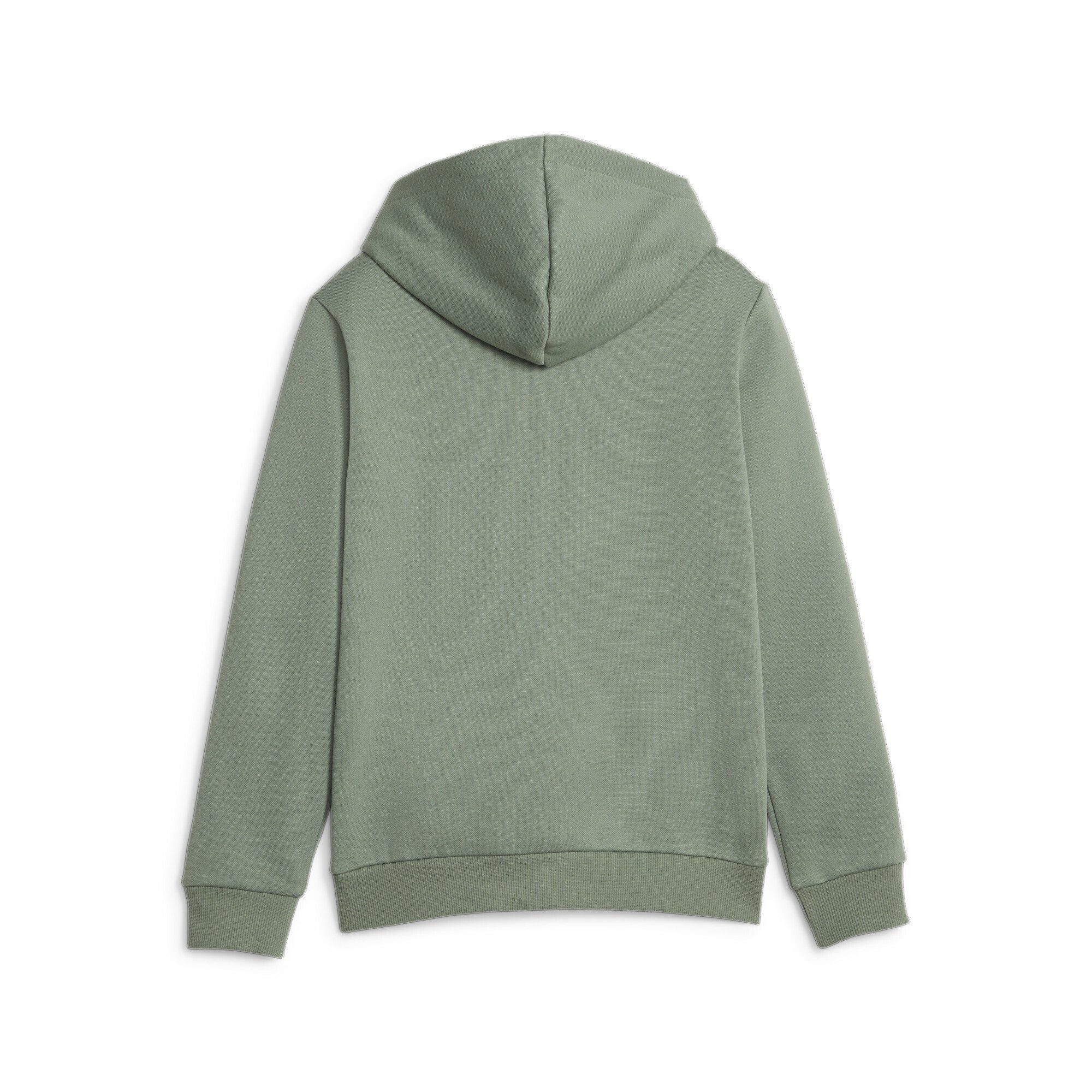 PUMA Sweatshirt Essentials Hoodie mit Green großem Logo Jungen Eucalyptus