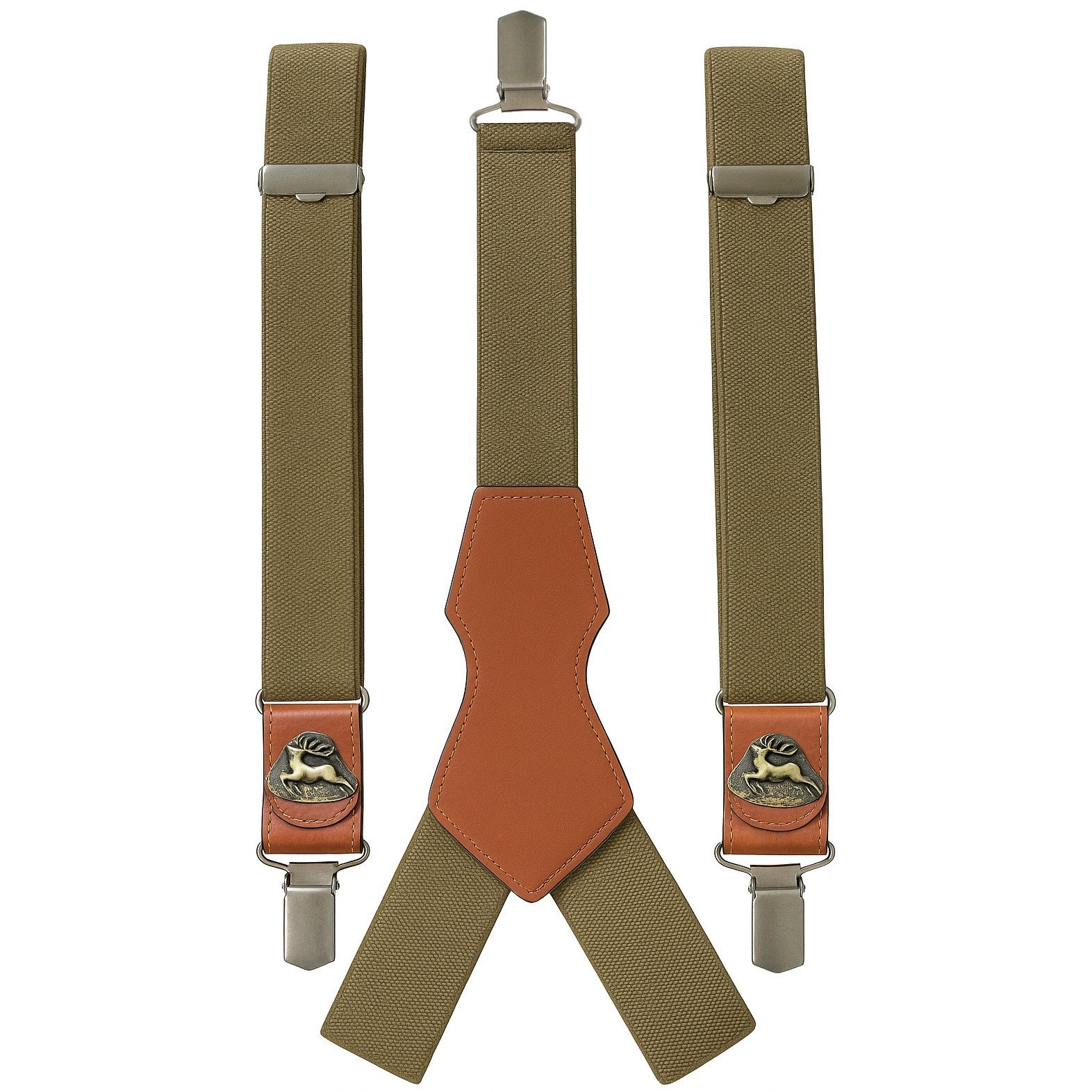 La Chasse® Hosenträger Hosenträger "Hirsch" Jagdhosenträger mit Motiv NEU v günstig online kaufen