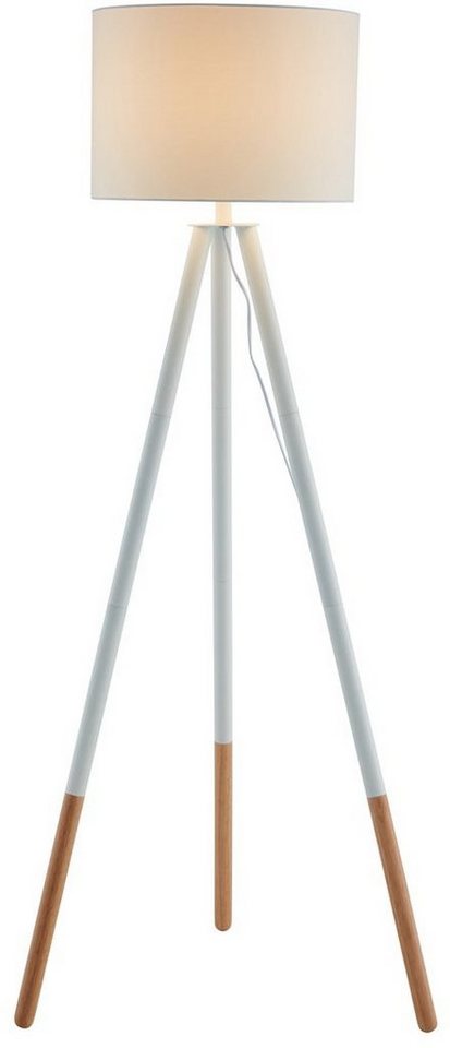SalesFever Stehlampe Uldis, ohne Leuchtmittel, Dreibeiniges Stativ, skandinavisches  Design